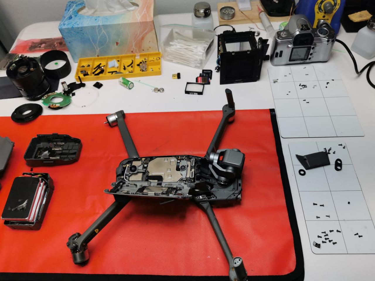 Dji drone buzzflyer repair service mavic walkera yuneec gimbal specialists repairs